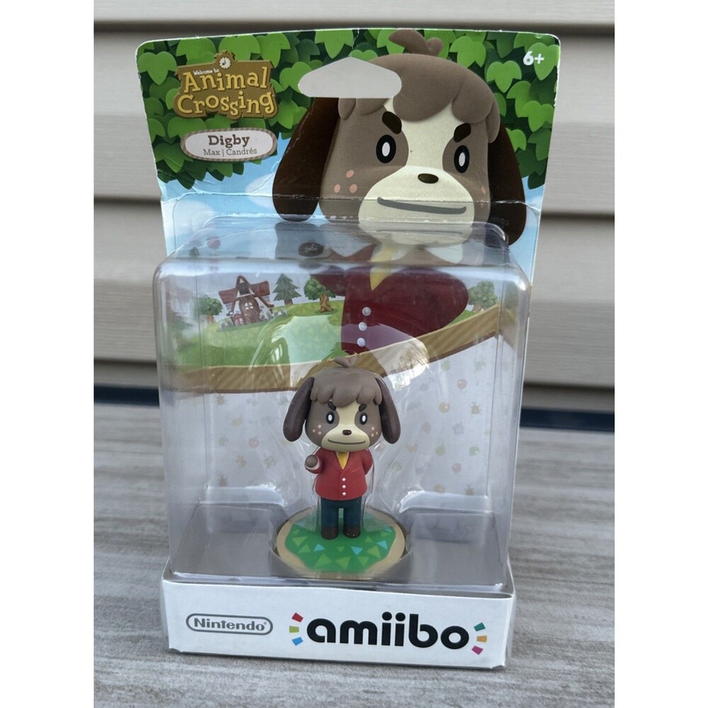 Amiibo Animal Crossing DIGBY Nintendo Switch NEW IN BOX SEALED 3ds WiiU Damaged